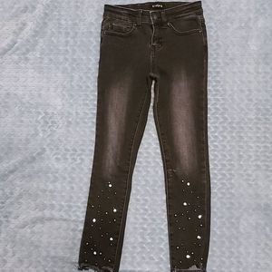 Embellished Skinny Jeans